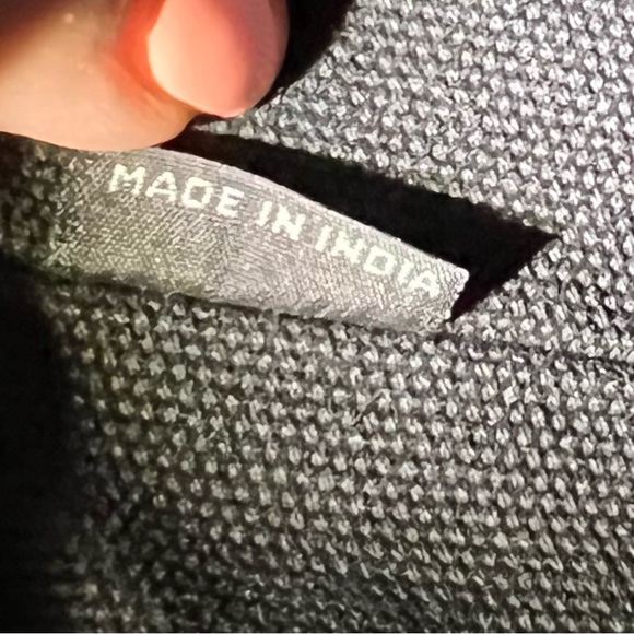 PRADA LARGE CANAPA DENIM ARMY BLUE PRINT - Picture 17 of 17